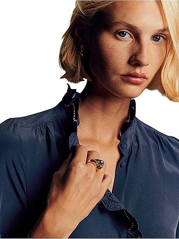 Sézane Chloe Long Sleeve Blouse (view 1)