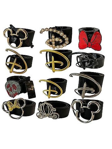 BUCKLE-DOWN SKATEGOODS Disney x Buckle-Down Faux Vegan Leather Belt Bundle Belt (view 1)
