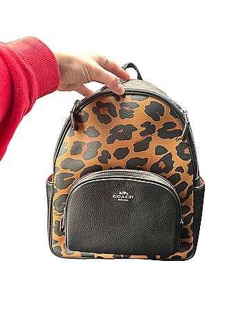 Coach Leather Backpack (view 1)