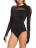 Ivy Park Black Bodysuit Size S - photo 1