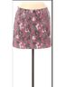 HANLEY 100% Polyester 95% Polyester 5% Polyurethane Floral Multi Color Denim Skirt Size 8 - photo 4
