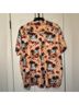 Tommy Bahama 100% Silk Floral Orange Blue Button-Down Shirt Size XL - photo 5