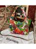 Brahmin 100% Leather Floral Multi Color Leather Tote One size - photo 3