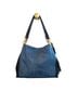 Coach Blue Black Leather Hobo One size - photo 1