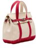 Unlisted 100% Cotton Solid Red Ivory Tote One size - photo 3