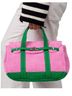 Unlisted 100% Cotton Pink Green Tote One size - photo 1