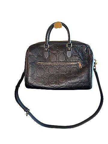 Coach Large Rowan Leather Satchel (view 2)
