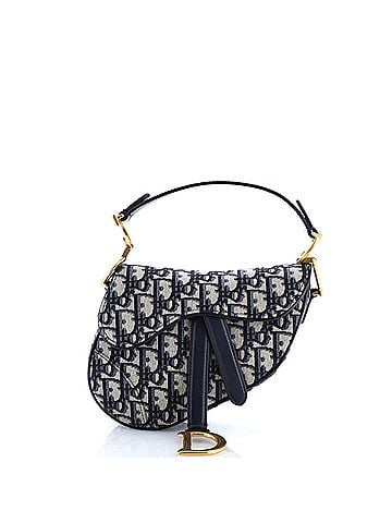 Christian Dior Saddle Handbag Oblique Canvas Mini (view 1)