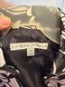Sandra Darren Floral Black White Jacket Size 14 - photo 3