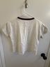 Tecovas 100% Cotton White Short Sleeve Blouse Size XS - photo 3