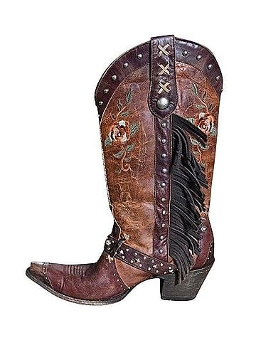 Old Gringo Marielle Fringe Boots (view 1)