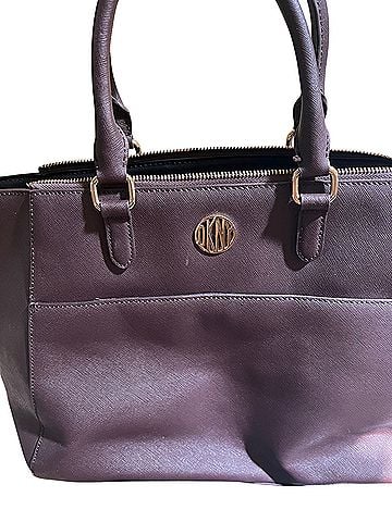 DKNY Leather Tote (view 1)