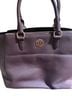 DKNY 100% Leather Solid Brown Leather Tote One size - photo 1