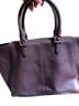 DKNY 100% Leather Solid Brown Leather Tote One size - photo 2