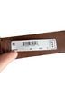 Michael Kors 100% Leather Solid Black Gold Leather Belt Size S - photo 2