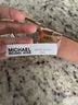 Michael Kors 100% Leather Solid Black Gold Leather Belt Size S - photo 3