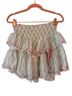 LoveShackFancy Floral Multi Color Skort Size S - photo 1