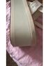ROTHY'S 100% Canvas Solid White Tan Sandals Size 8 - photo 5