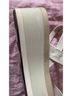 ROTHY'S 100% Canvas Solid White Tan Sandals Size 8 - photo 8