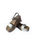 ROTHY'S 100% Canvas Solid White Tan Sandals Size 8 - photo 4