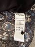 See By Chloé Floral Blue Brown Long Sleeve Blouse Size 4 - photo 6
