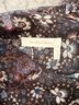 See By Chloé Floral Blue Brown Long Sleeve Blouse Size 4 - photo 5