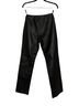 Bebe 100% Leather Black Leather Pants Size 6 - photo 2