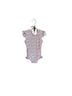 Minnow Floral Blue White Red One Piece Swimsuit Size 2 - photo 1