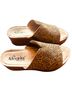 Alegria 100% Leather Floral Brown Mule/Clog Size EU 35 - photo 1