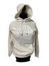 The North Face Solid Ivory White Pullover Hoodie Size M - photo 1