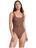 Old Navy Brown One Piece Swimsuit Size L - photo 1