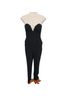 Amanda Uprichard 100% Polyester 100% Polyester Black Jumpsuit Size 0X - photo 1