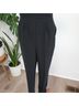 Amanda Uprichard 100% Polyester 100% Polyester Black Jumpsuit Size 0X - photo 6