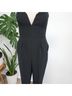 Amanda Uprichard 100% Polyester 100% Polyester Black Jumpsuit Size 0X - photo 7