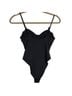 Mara Hoffman Solid Black One Piece Swimsuit Size XS - photo 2