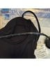 Mara Hoffman Solid Black One Piece Swimsuit Size XS - photo 6