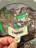 L'Agence x Bert Stern Paisley Green White Blouse Size S - photo 8