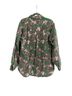 L'Agence x Bert Stern Paisley Green White Blouse Size S - photo 2