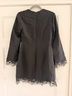 A.L.C. Floral Black Cocktail Dress Size 4 - photo 9