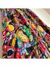Why not? 100% Rayon Print Multi Color Casual Skirt Size M - photo 8