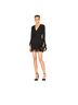 A.L.C. Floral Black Cocktail Dress Size 4 - photo 1