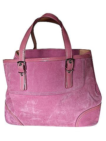 Coach Hamptons Carryall  Leather Satchel (view 2)