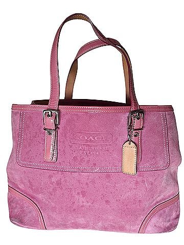 Coach Hamptons Carryall  Leather Satchel (view 1)