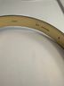 St. John 100% Leather Black Gold Belt Size L - photo 4