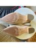 Sole Society 100% Suede Tan Heels Size 7 1/2 - photo 5