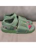 Adidas Solid Green Pink Sandals Size 11 - photo 4