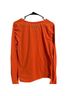 Under Armour 100% Polyester Stripes Orange Long Sleeve T-Shirt Size L - photo 2