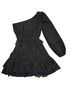 Altar'd State 100% Polyester Black Cocktail Dress Size XS - photo 2