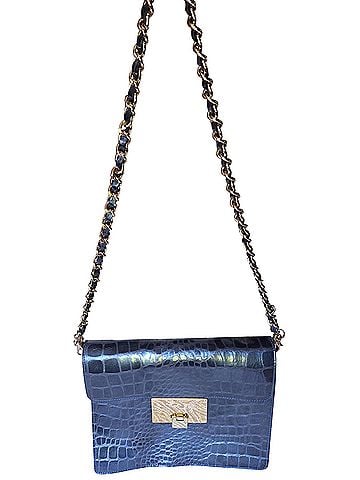 Alberta Di Canio Leather Shoulder Bag (view 1)
