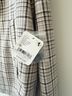 Free People Checkered-gingham Multi Color Blazer Size M - photo 4